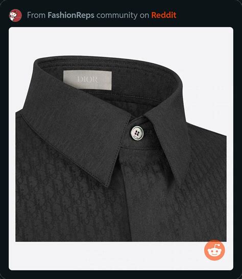 black dior oblique shirt|Dior Oblique Shirt in black : r/FashionReps .